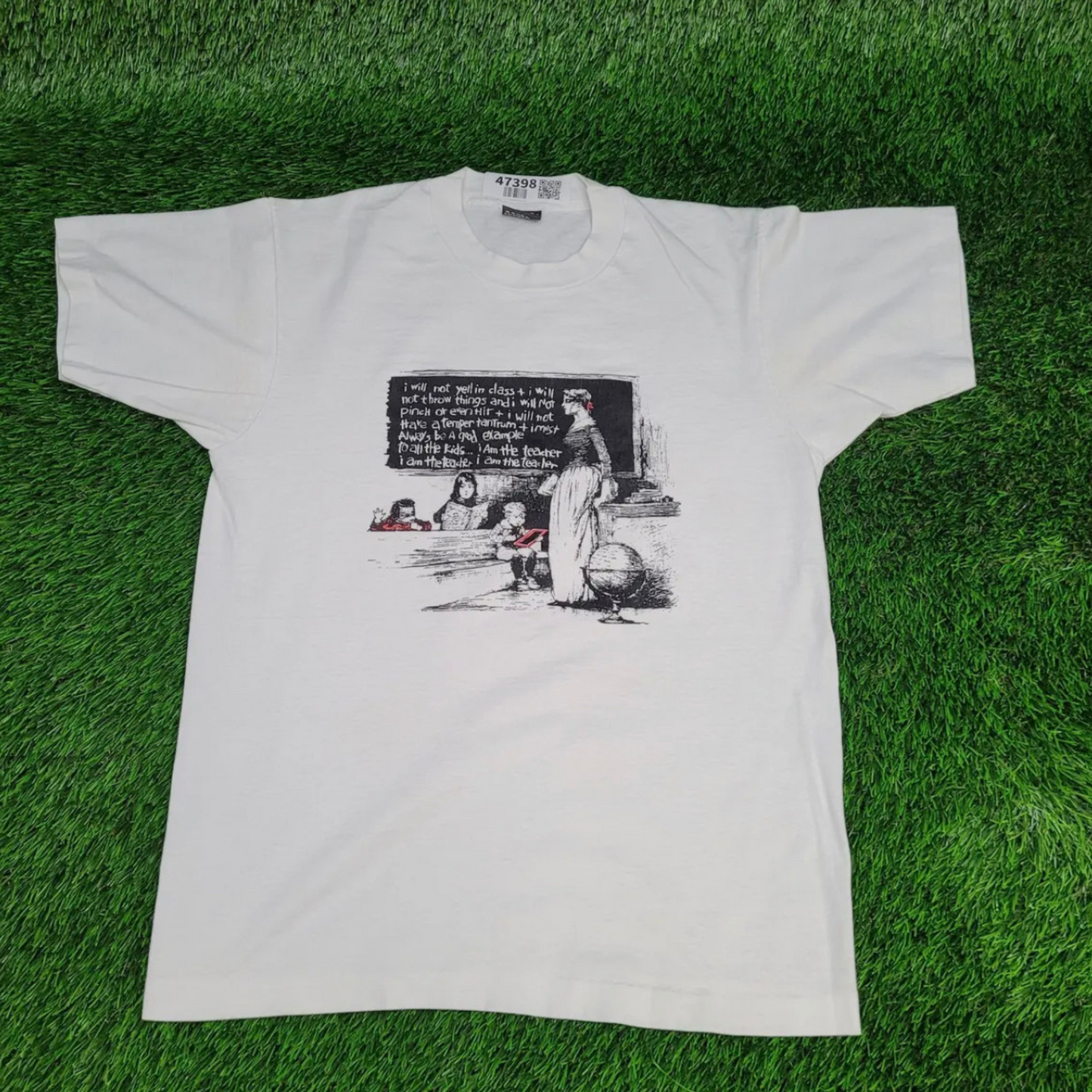 Vintage schoolhouse teacher t-shirt