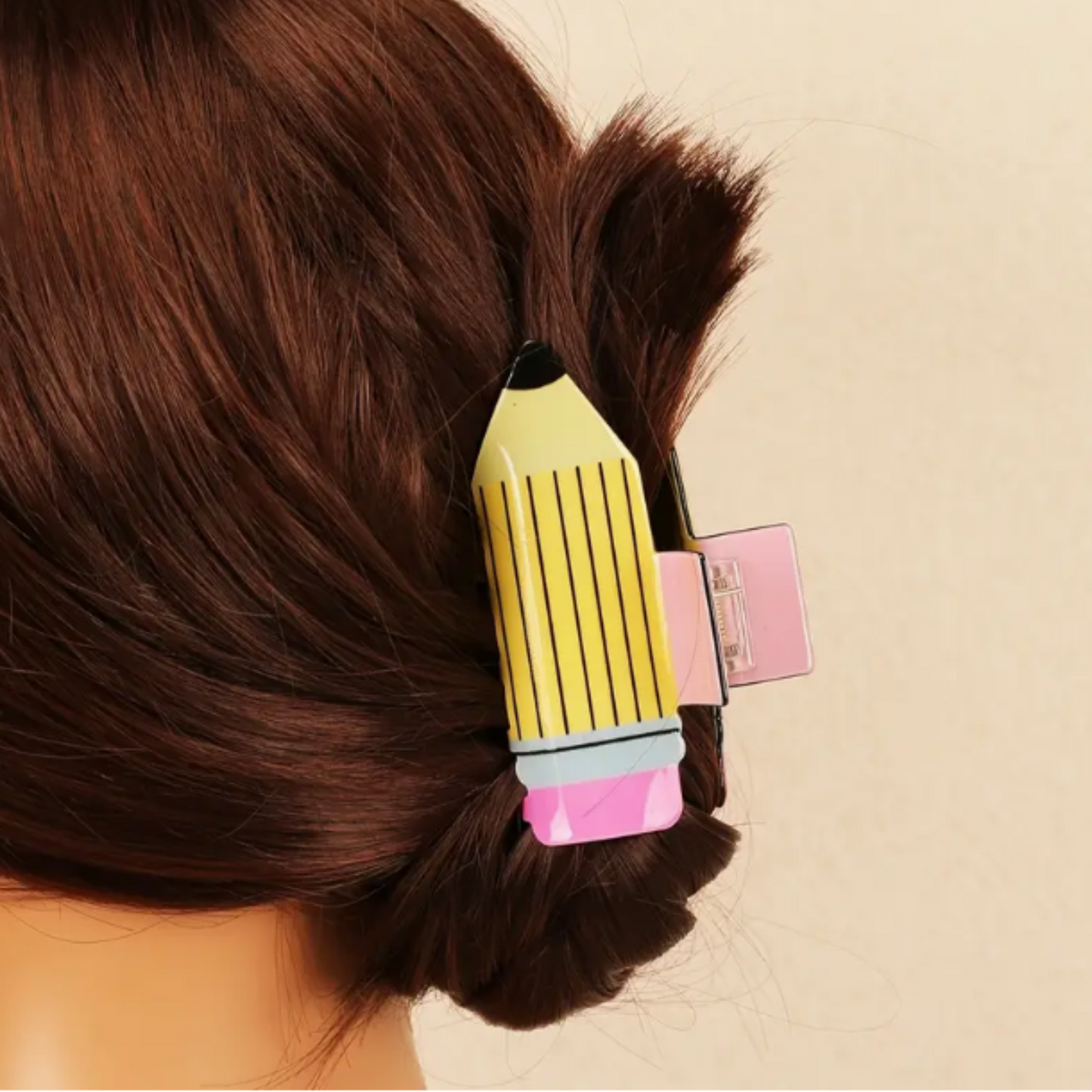 pencil shaped hair claw
