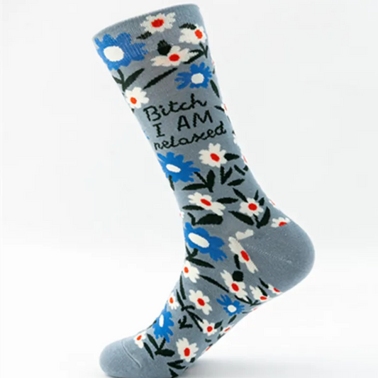 Women's Bitch I AM Relaxed Socks