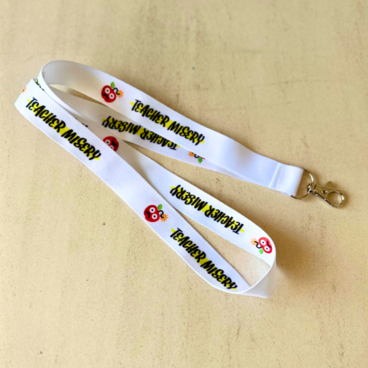 Teacher Misery Lanyard