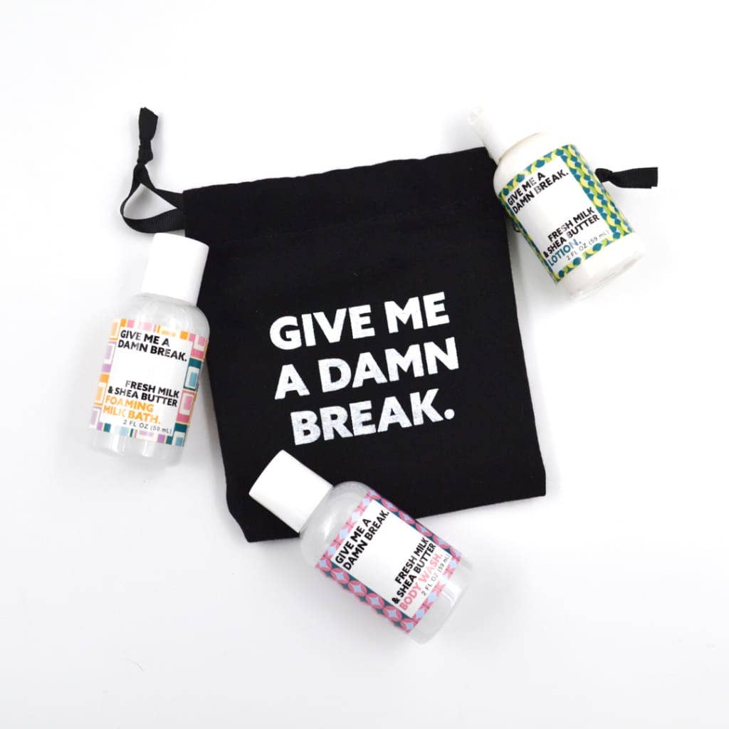 Give Me A Damn Break Bath Set (Set of 3)
