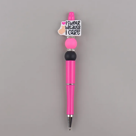 I swear because I care pen