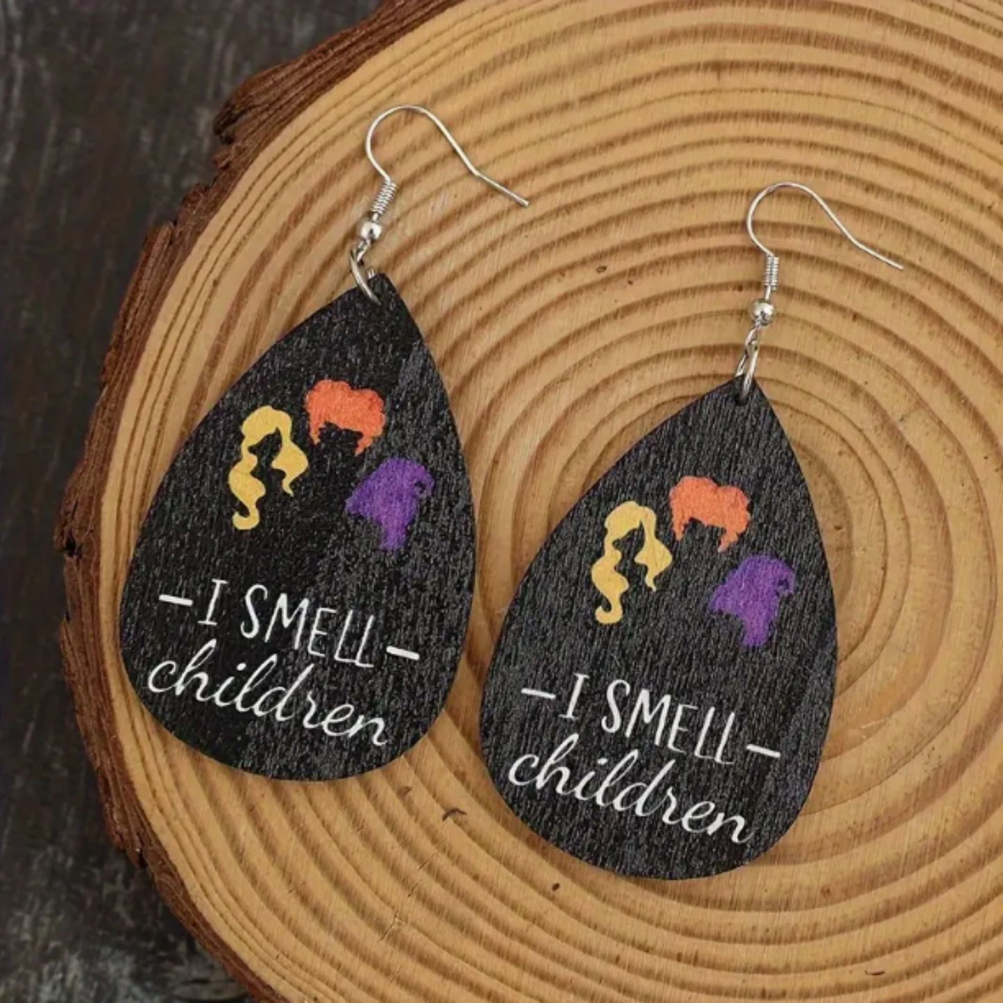 I Smell Children earrings