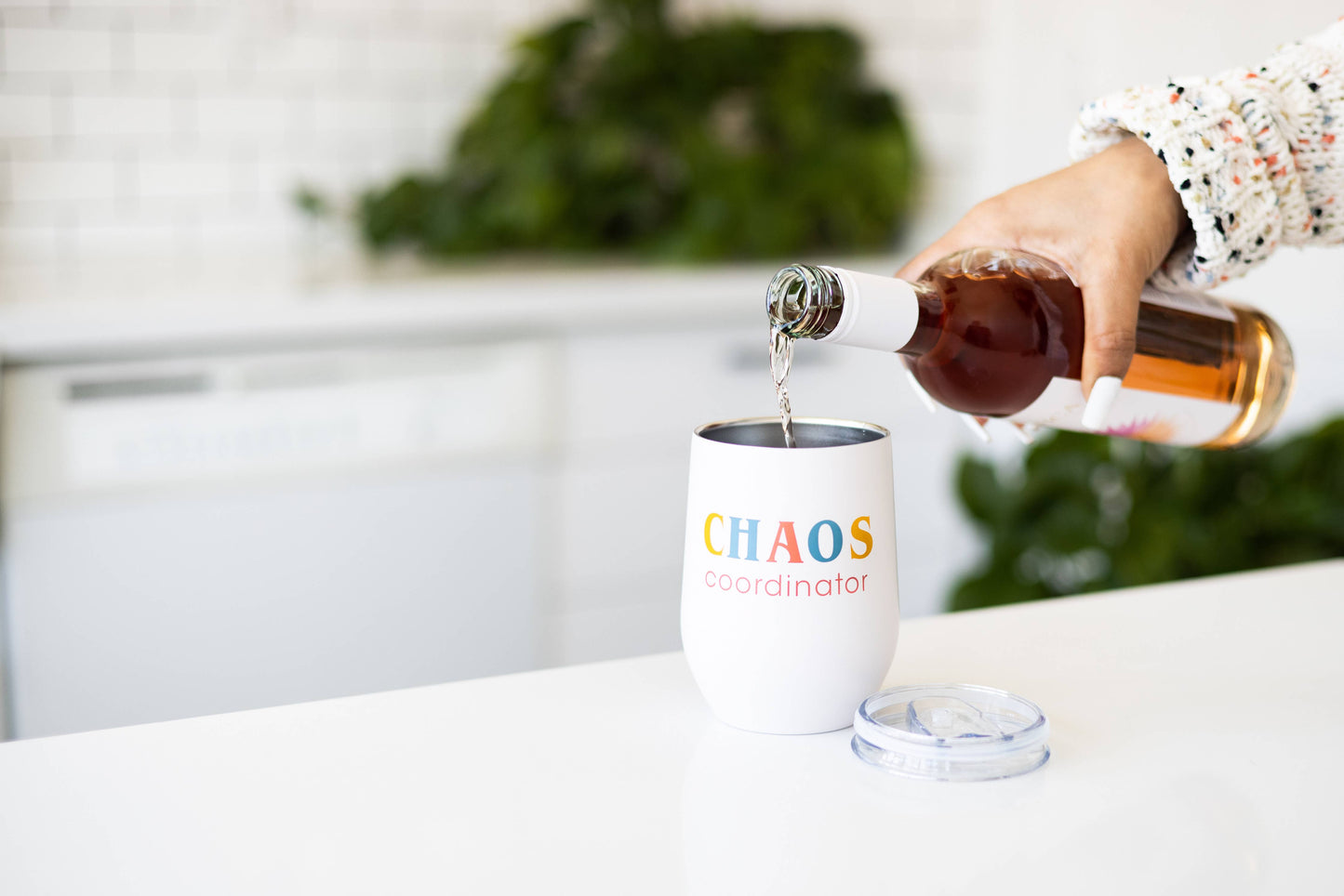 "Chaos Coordinator" Wine Tumbler