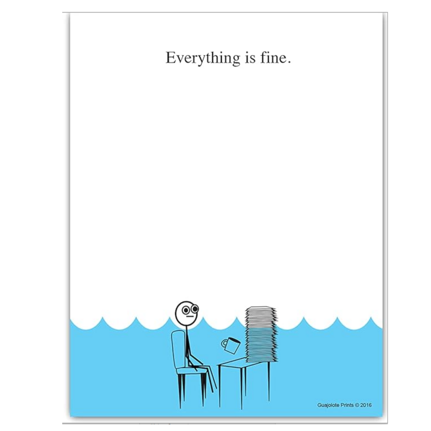 Everything is fine pad