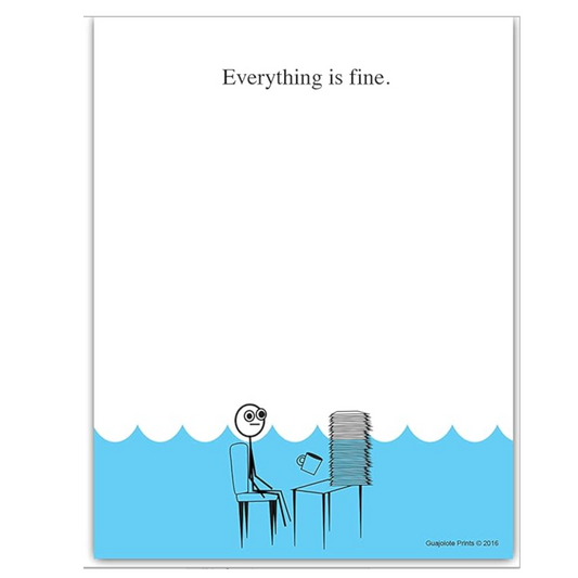 Everything is fine pad