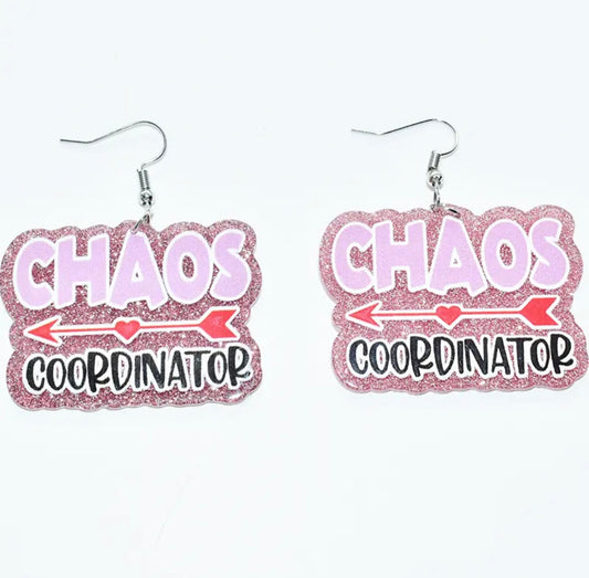Chaos coordinator earrings