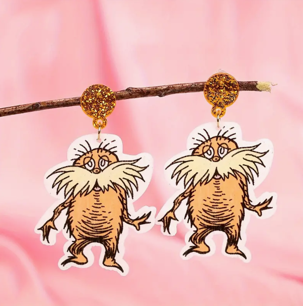 The Lorax earrings
