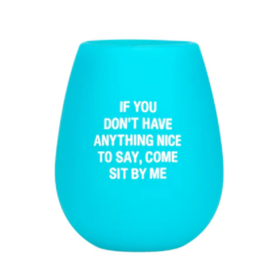 Sit By Me Silicone Wine Cup