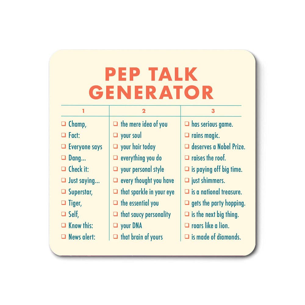Pep Talk - Magnet