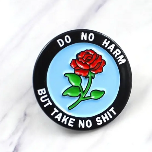 Do No Harm Enamel Pin