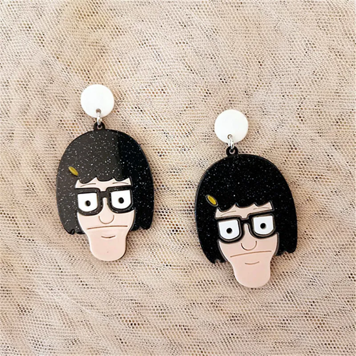 Tina Belcher drop earrings