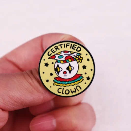 Certified Clown Enamel pin