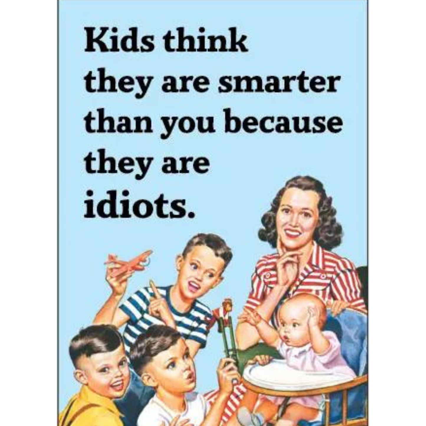 MAGNET: Kids think they are smarter