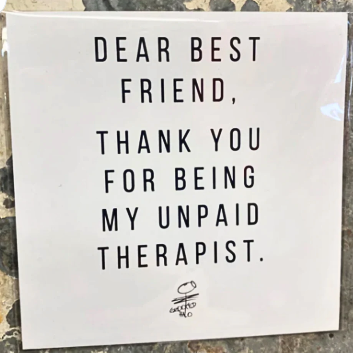 Unpaid Therapist Magnet