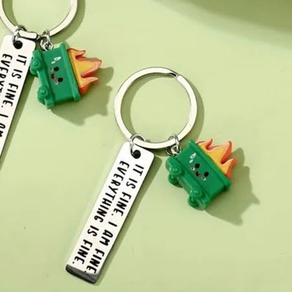 It’s Fine Keychain