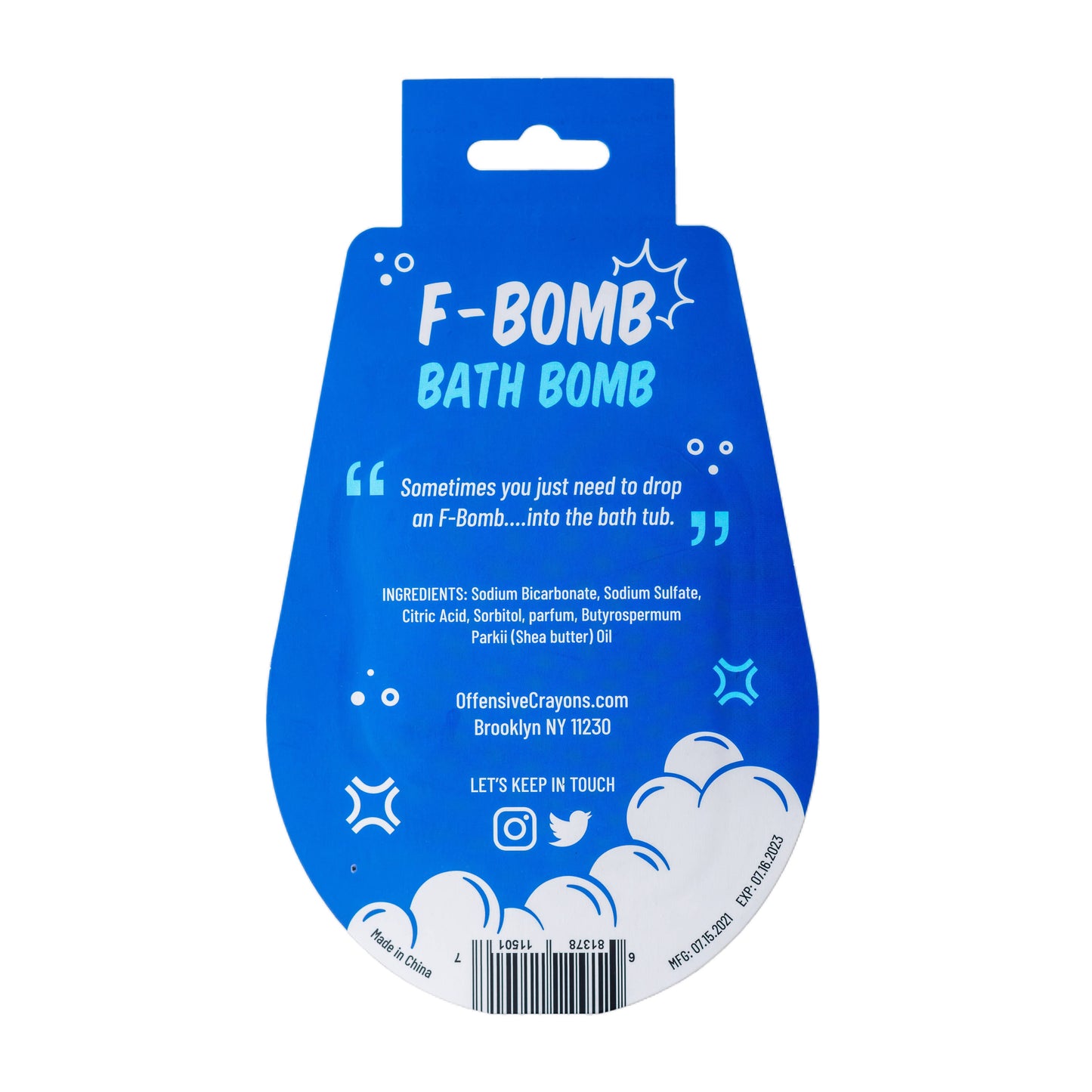 F-Bomb Bath Bomb