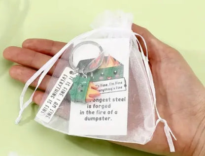 It’s Fine Keychain