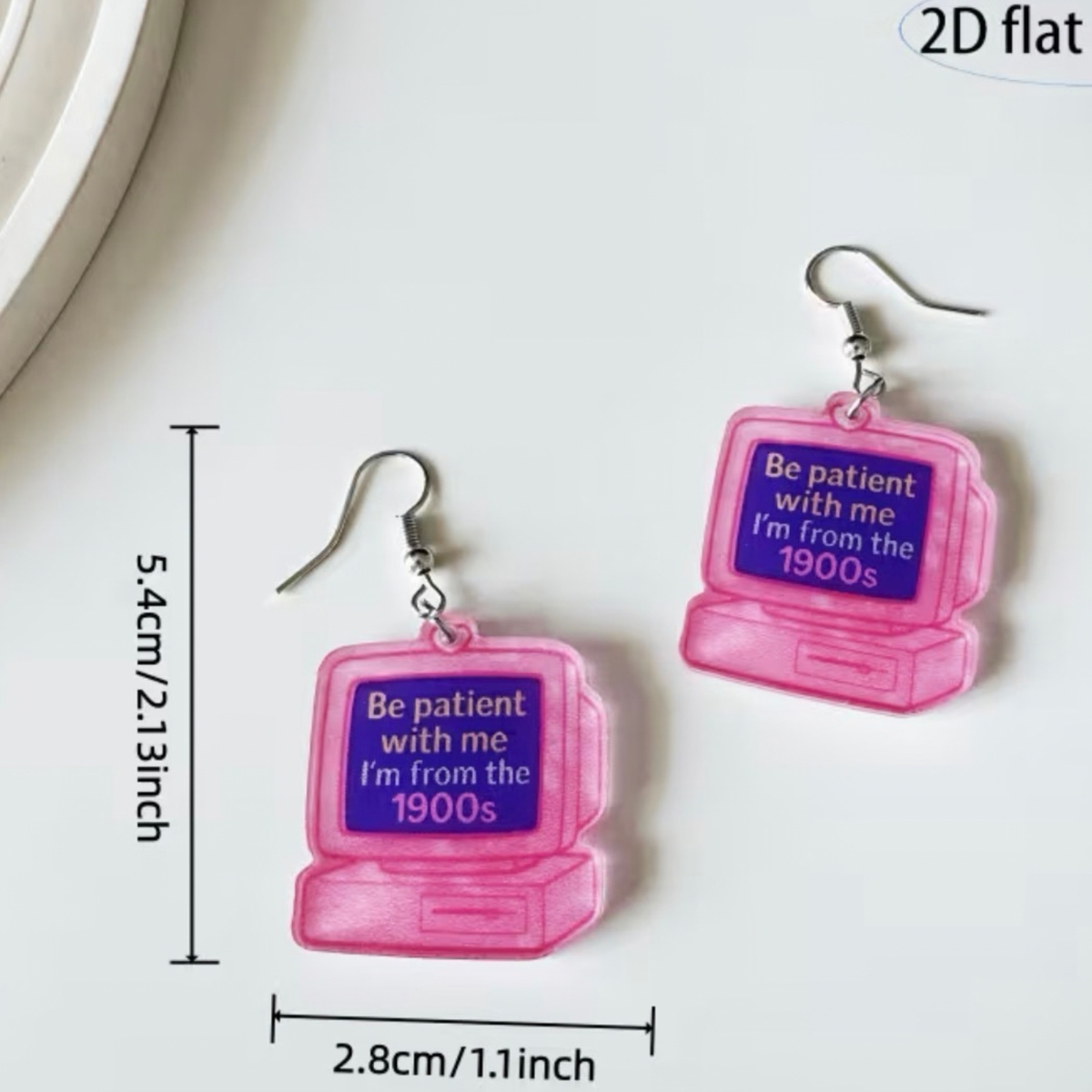 Please Be Patient earrings