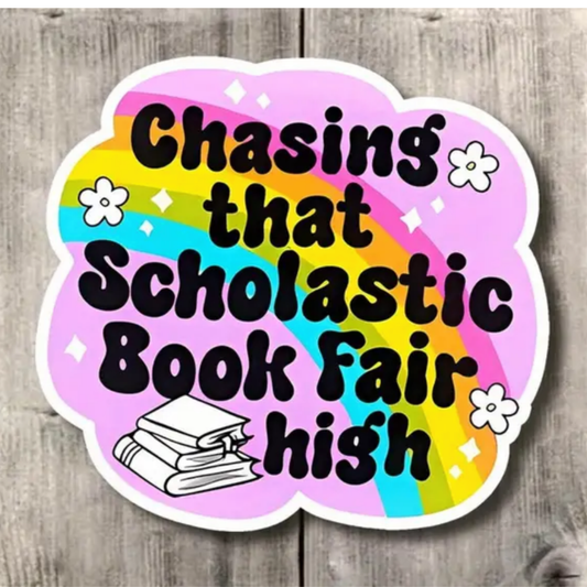 Scholastic Book Fair High sticker