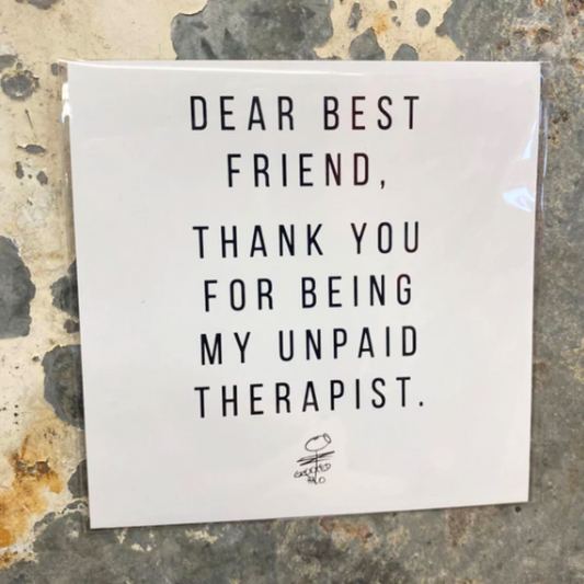 Unpaid Therapist Magnet