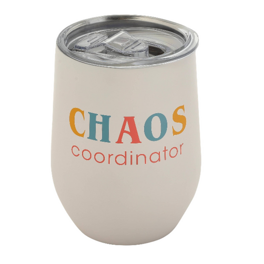 "Chaos Coordinator" Wine Tumbler